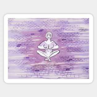 Yoga Pose 005 Sticker